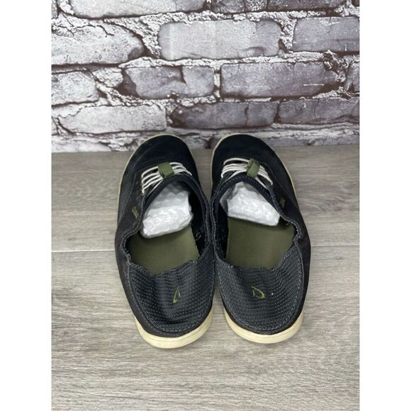 Olukai Nohea Moku Blue Grey Mesh Textile Casual Loafers Shoes Men Sz 10M US/43EU - Picture 5 of 16